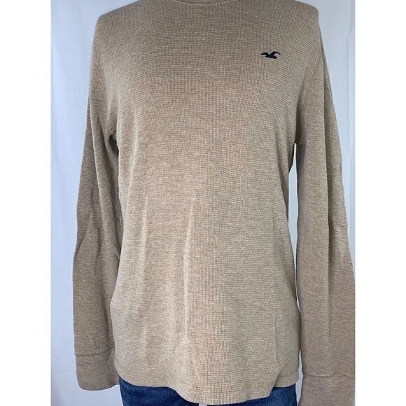 Hollister Co Men’s Thermal Pullover Crewneck - Picture 3 of 3